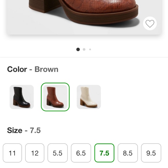 Universal Thread Heeled Boot - Picture 4 of 5